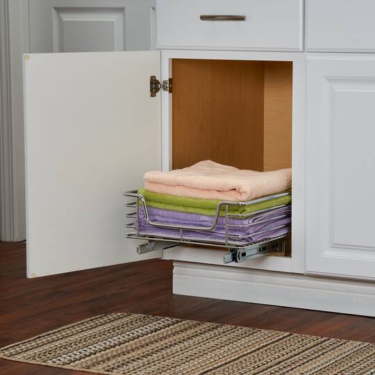 Household Essentials Glidez Lined Cabinet Organizer